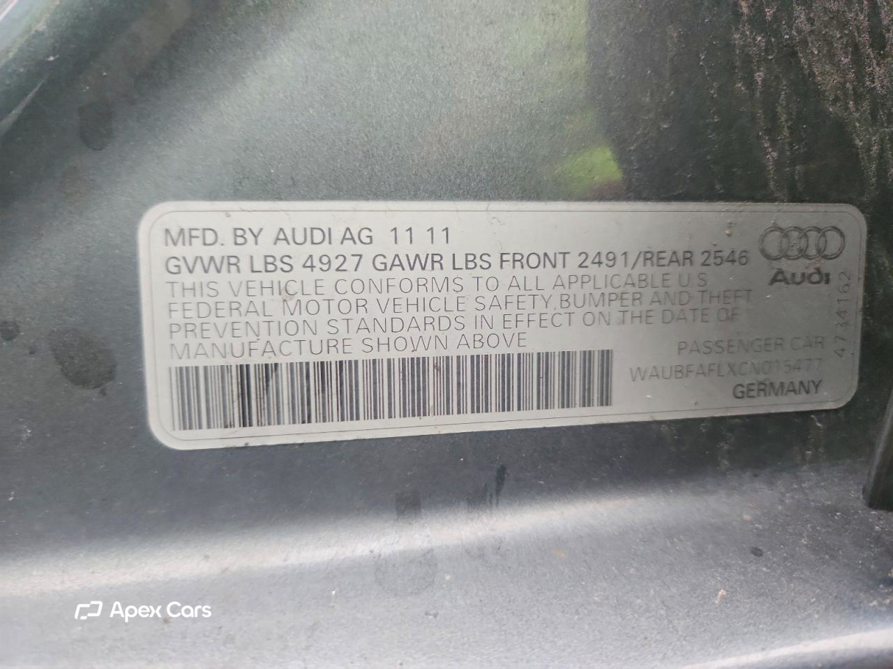 Audi A4 2012