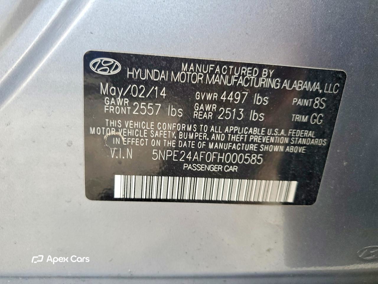 Hyundai Sonata 2015