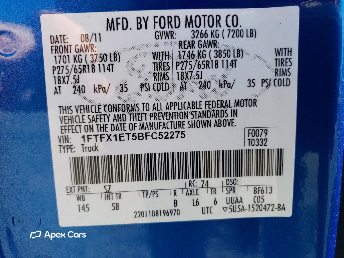 Ford F-150 2011