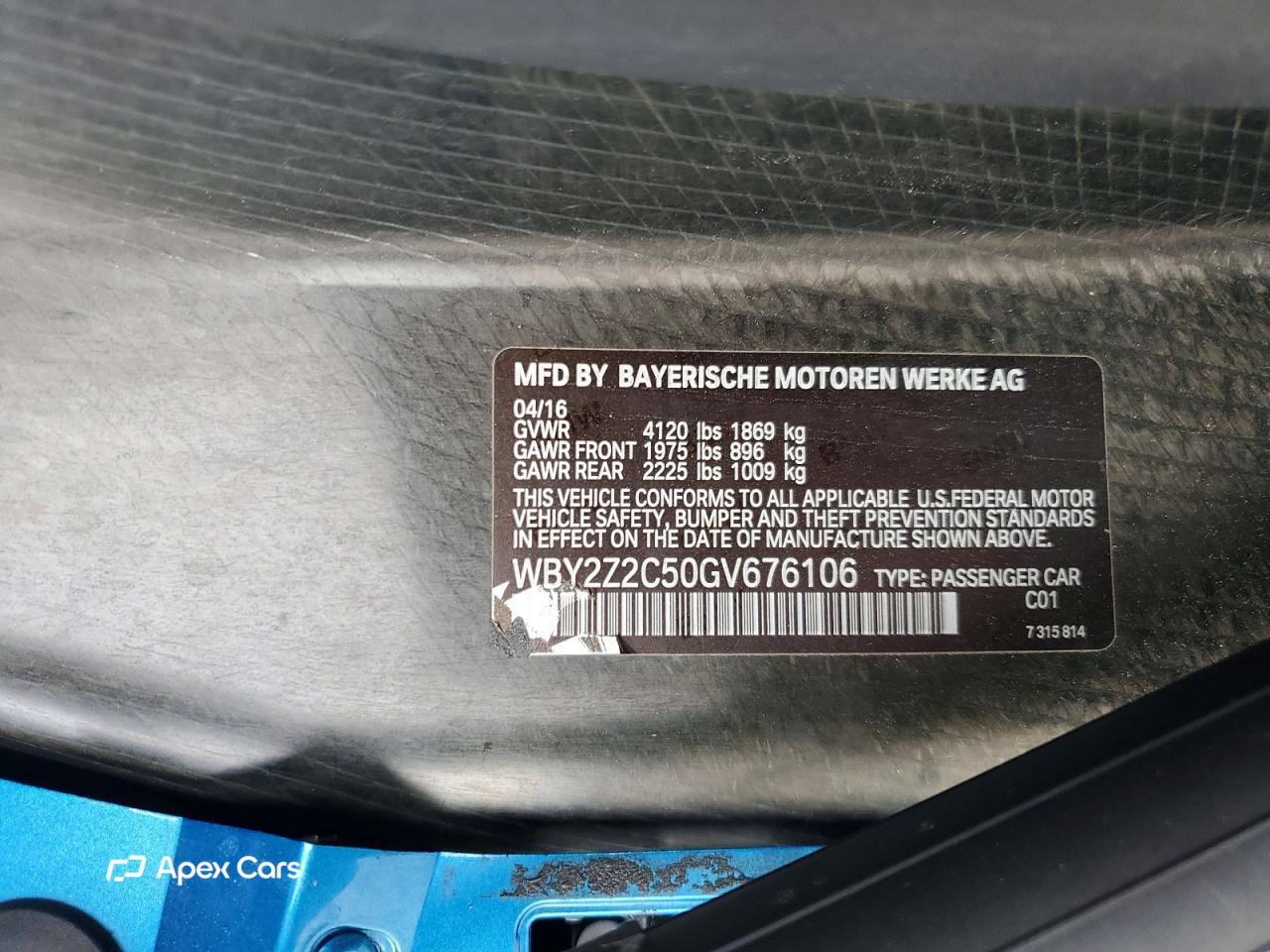 BMW i3 2016