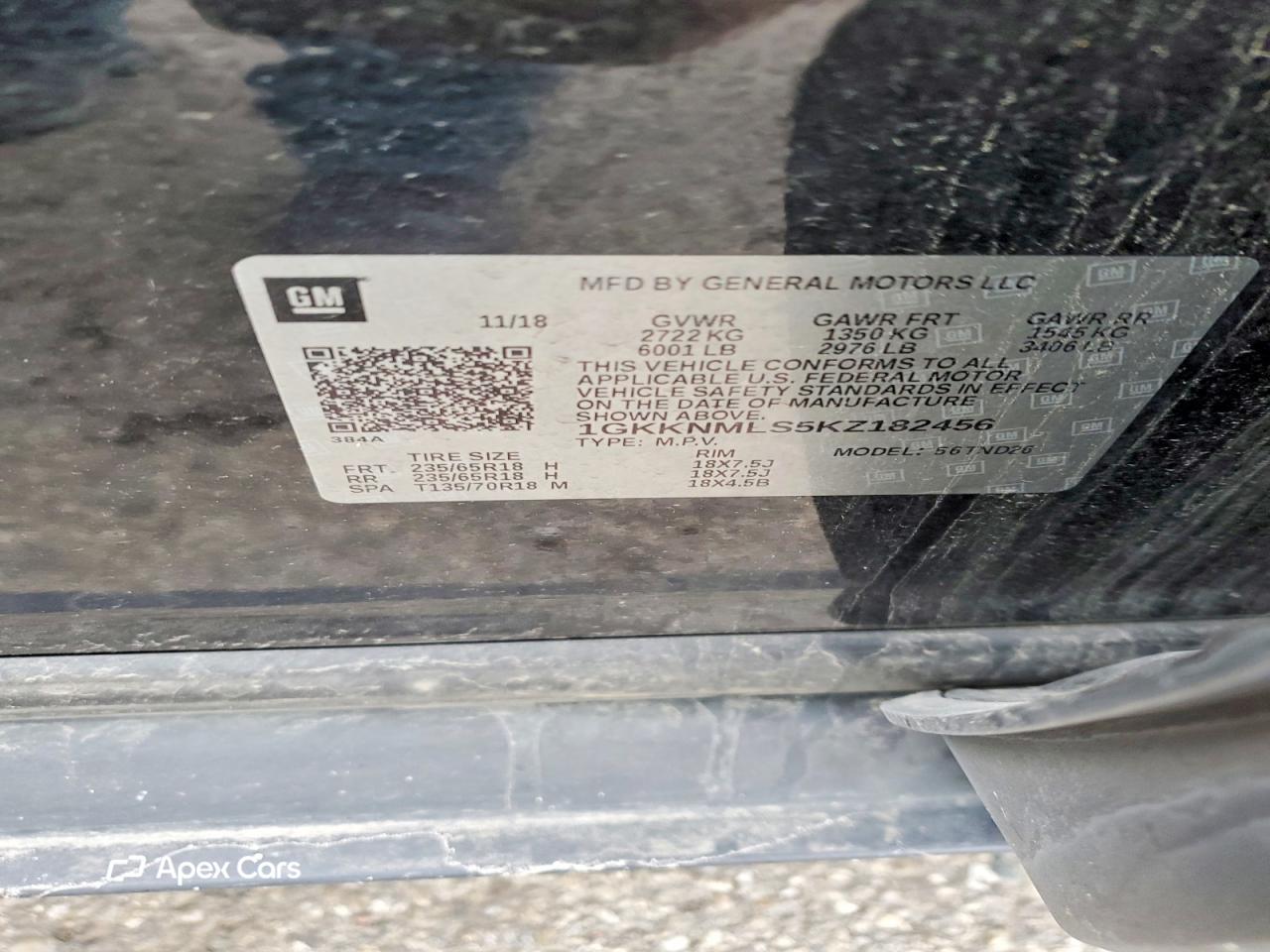 GMC Acadia 2019
