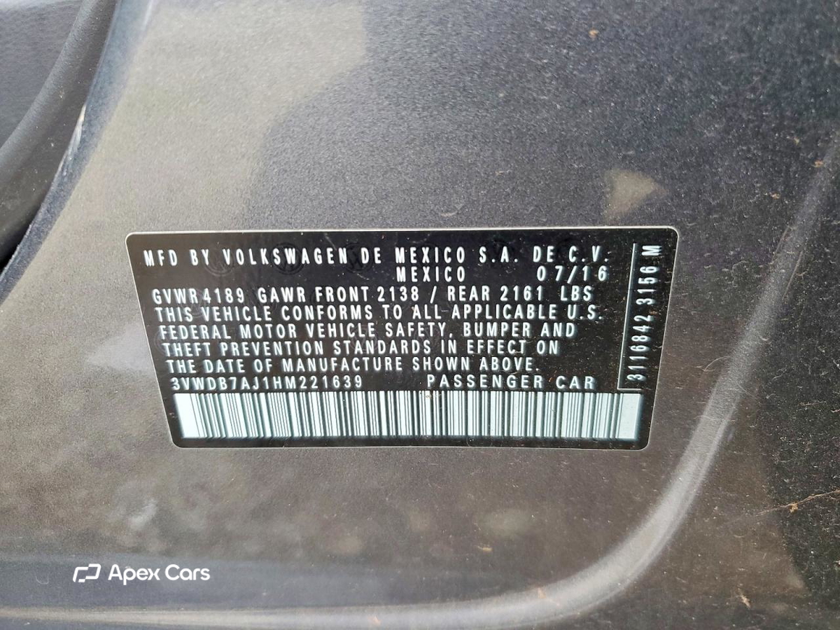 Volkswagen Jetta 2017