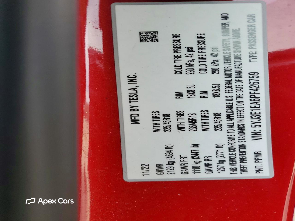 Tesla Model 3 2023