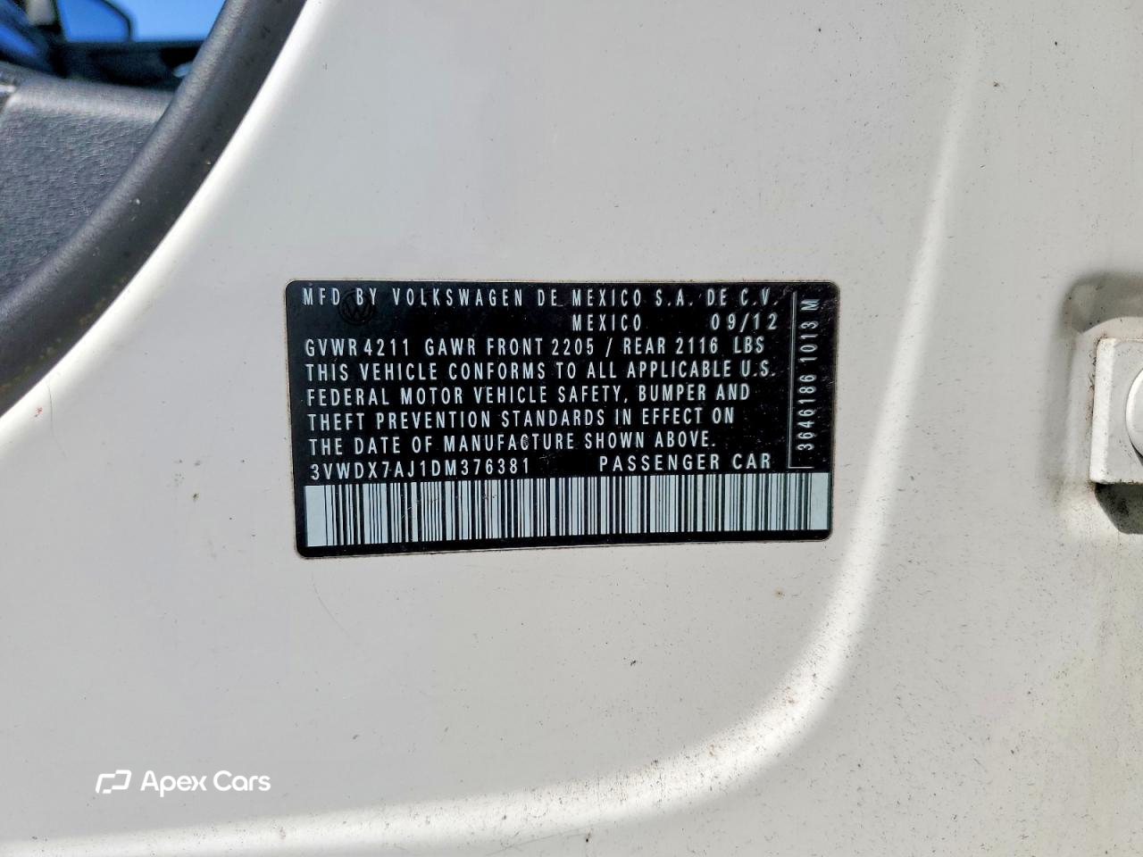 Volkswagen Jetta 2013