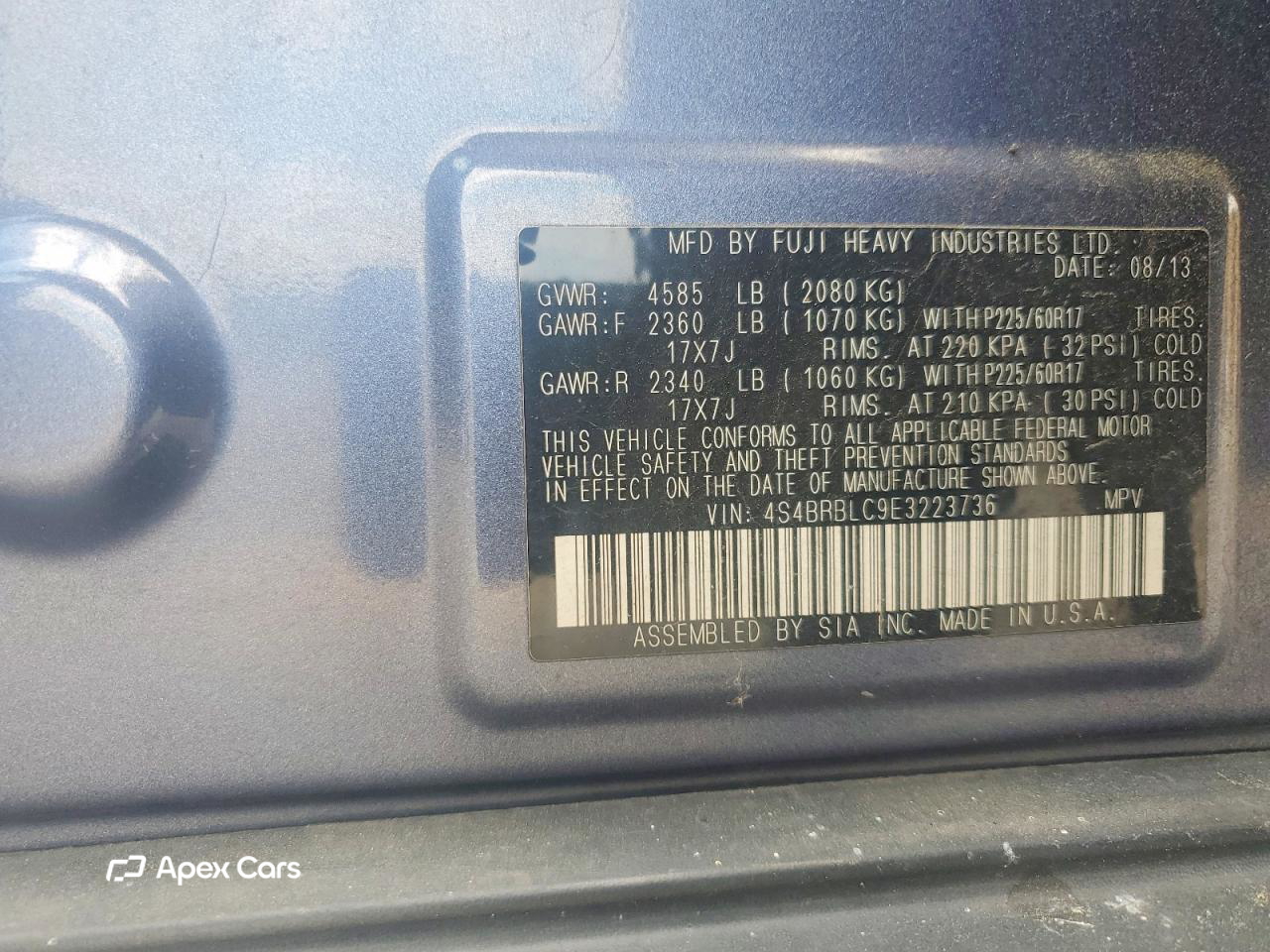 Subaru Outback 2014