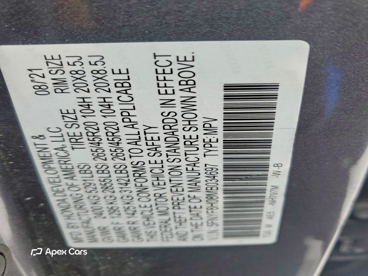Honda Passport 2021