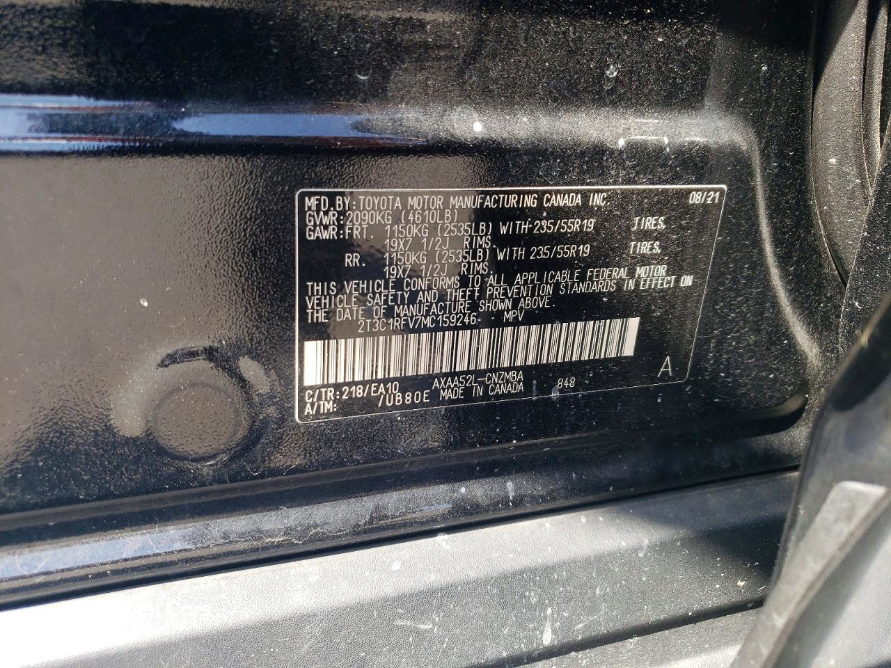 Toyota RAV 4 2021