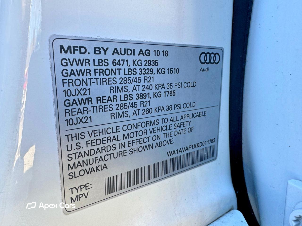 Audi Q8 2019