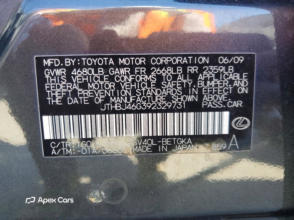 Lexus ES 2009