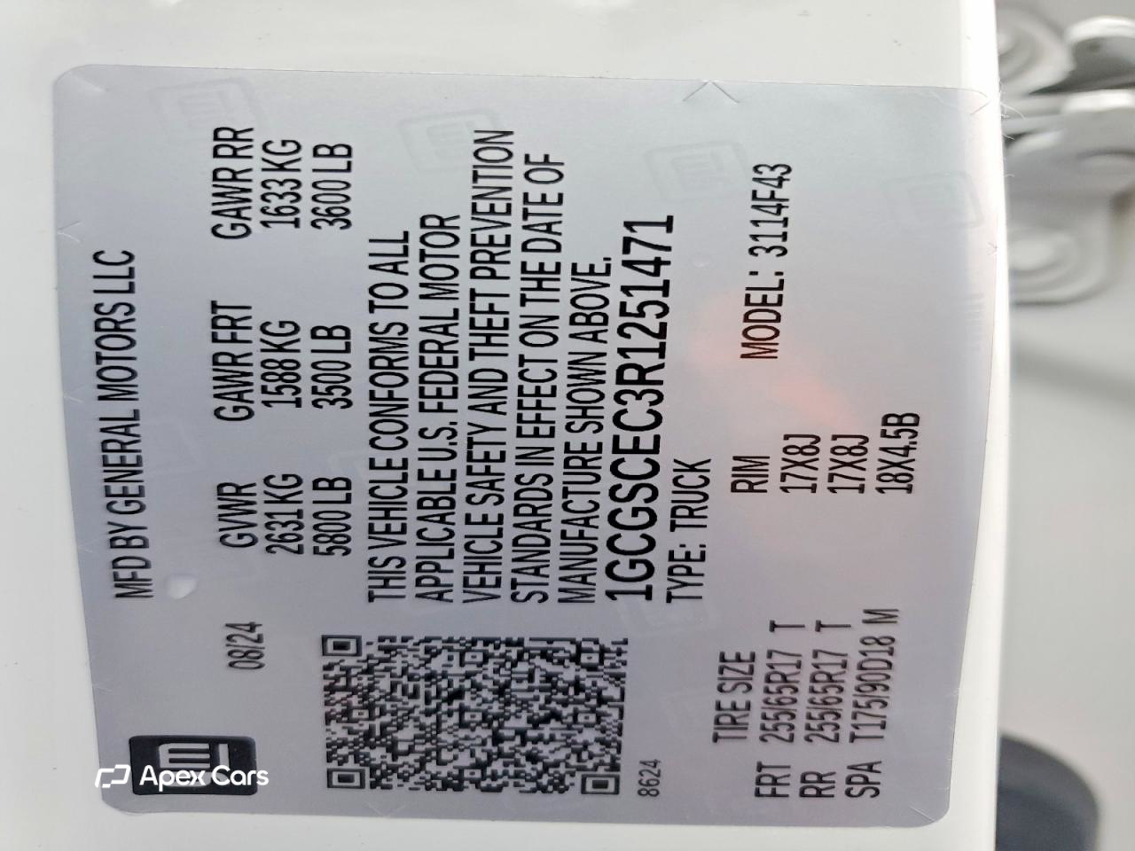 Chevrolet Colorado 2024