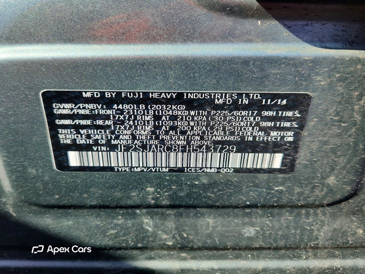 Subaru Forester 2015