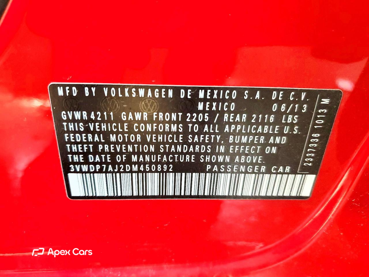 Volkswagen Jetta 2013
