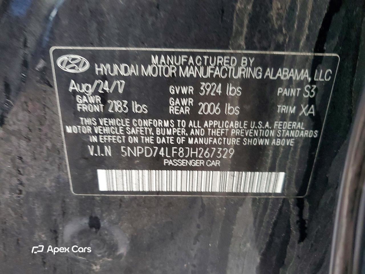 Hyundai Elantra 2018