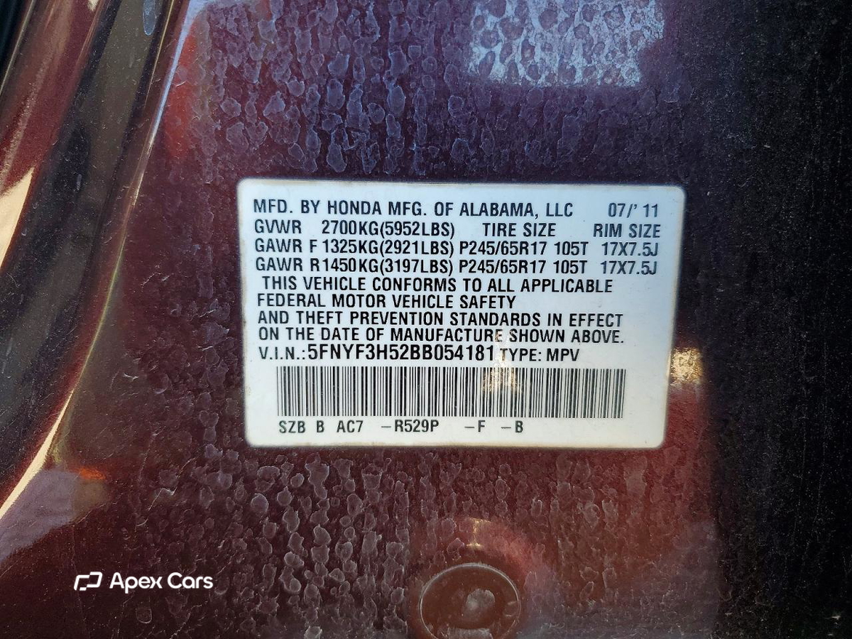 Honda Pilot 2011