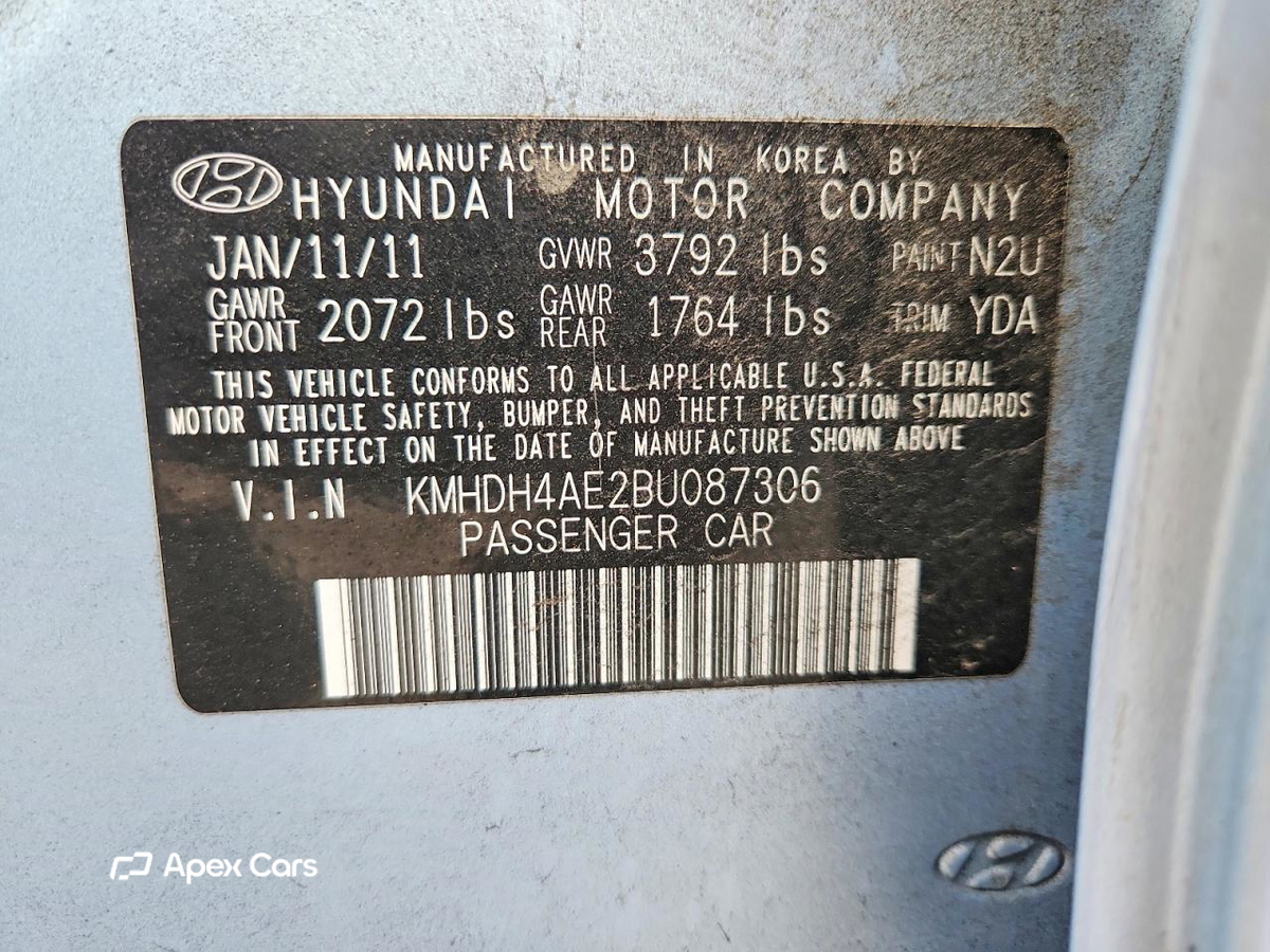 Hyundai Elantra 2011