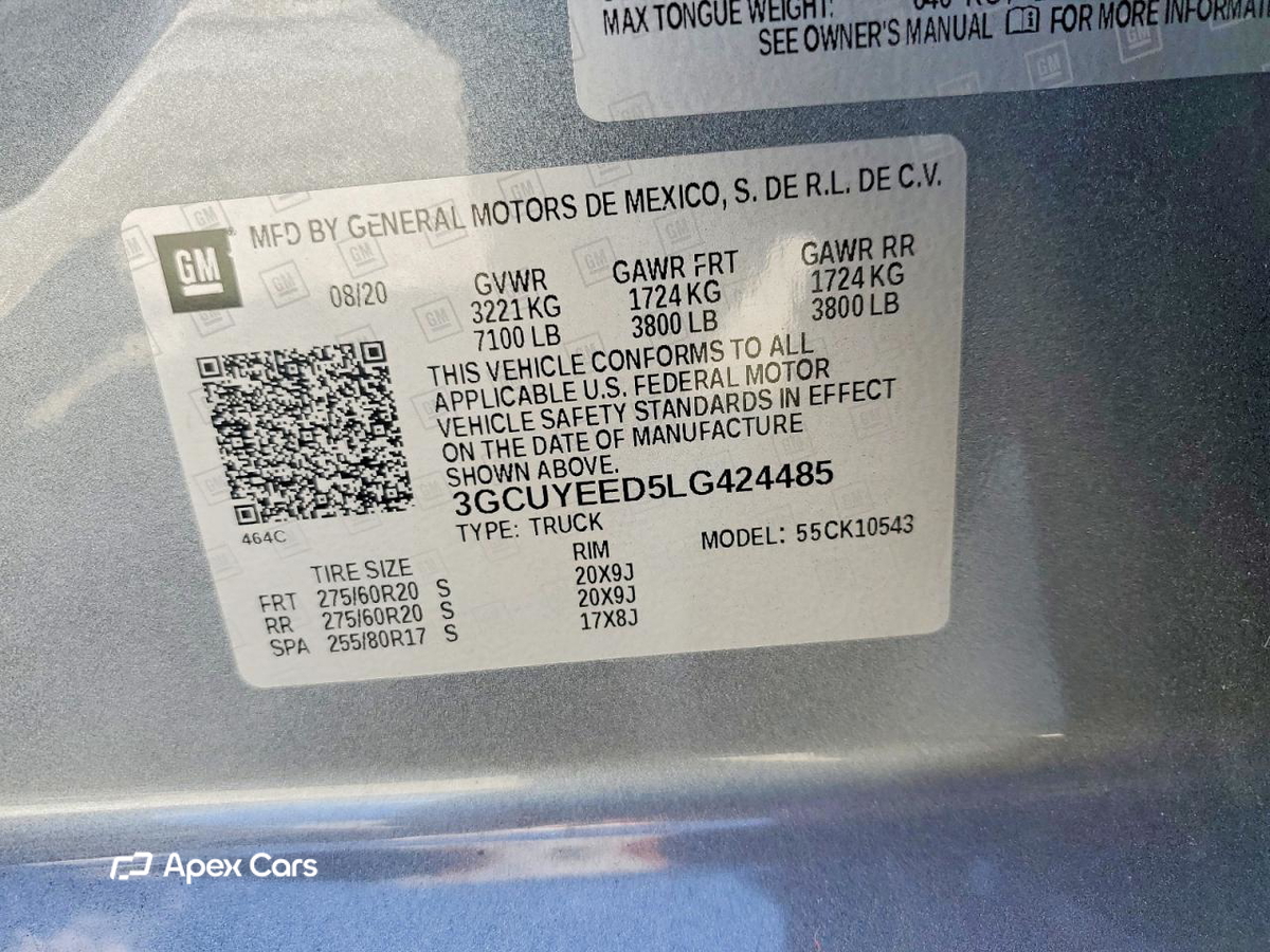 Chevrolet Silverado 2020