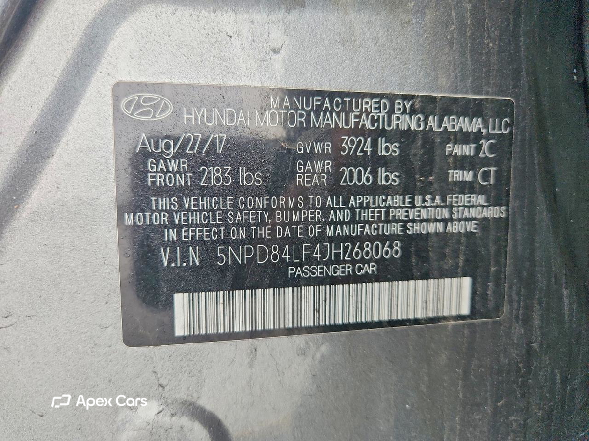 Hyundai Elantra 2018