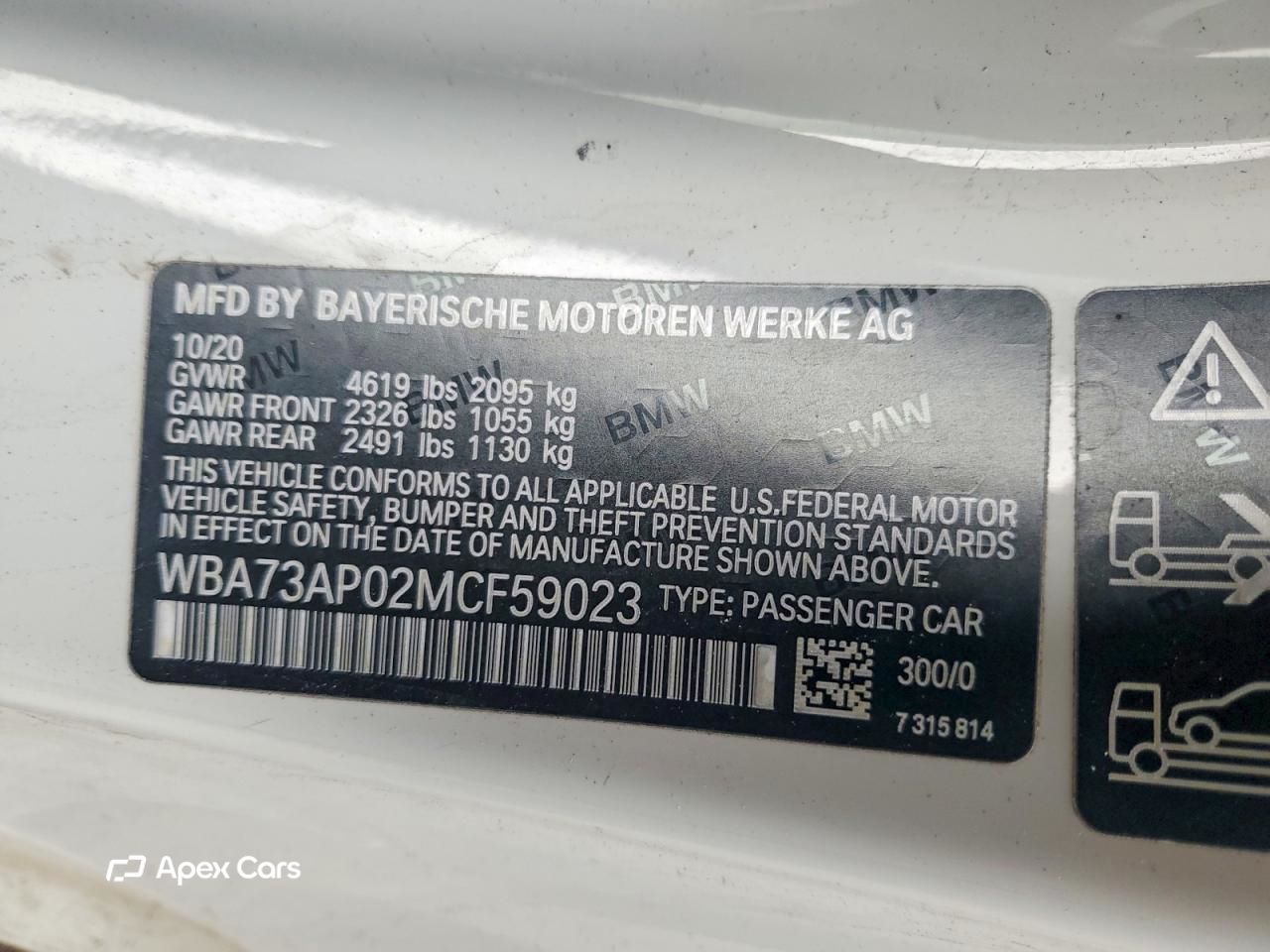 BMW Series 4 2021