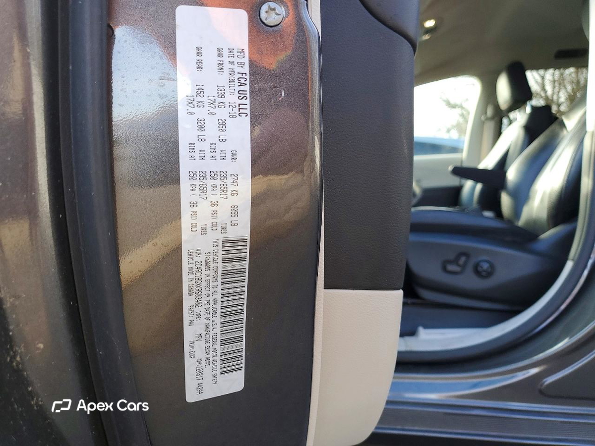 Chrysler Pacifica 2019