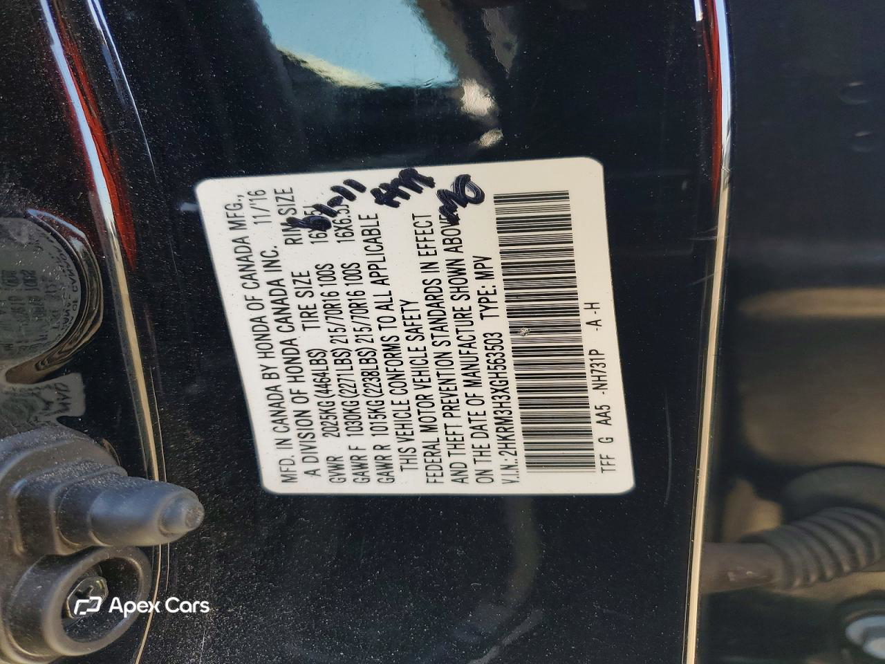 Honda CR-V 2016