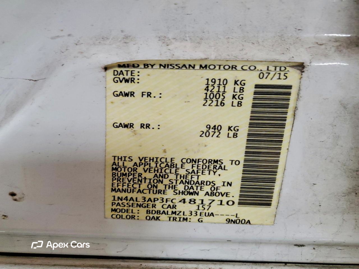 Nissan Altima 2015