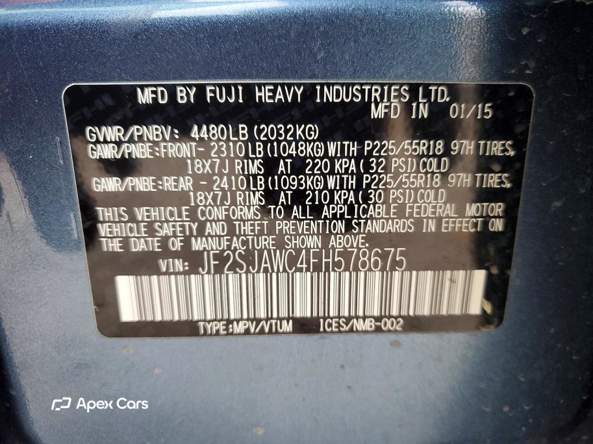 Subaru Forester 2015