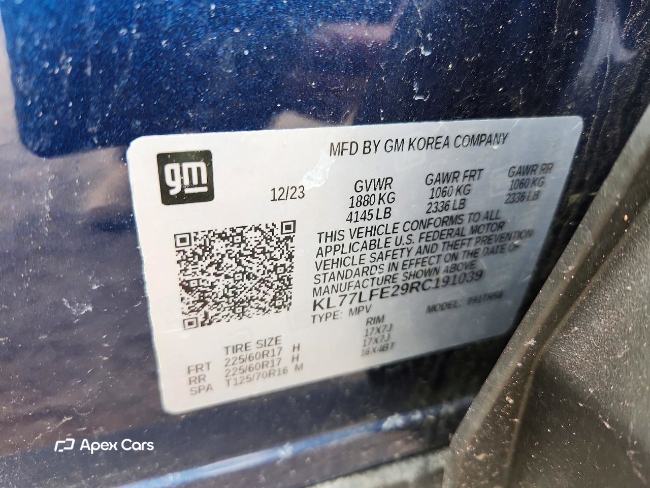 Chevrolet Trax 2024
