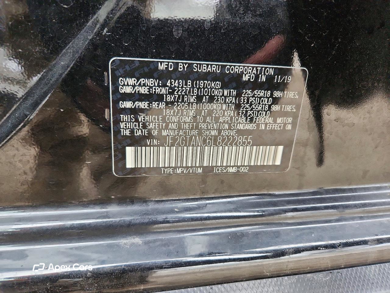 Subaru XV 2020
