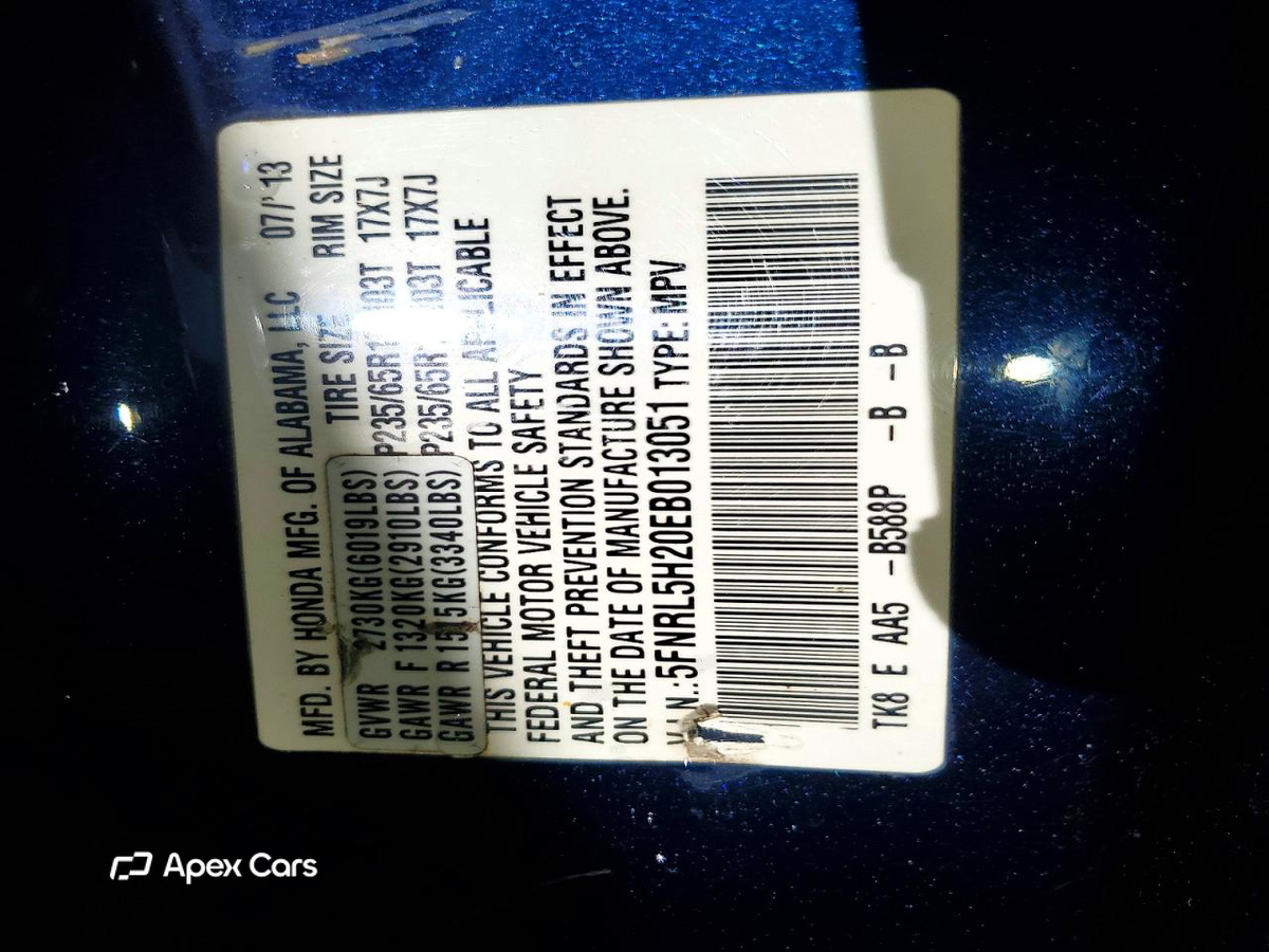 Honda Odyssey 2014