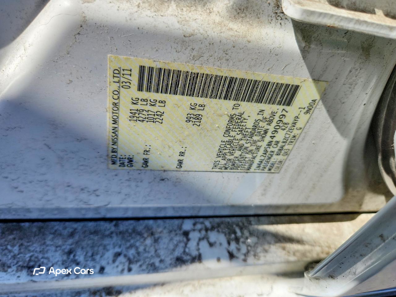 Nissan Altima 2011
