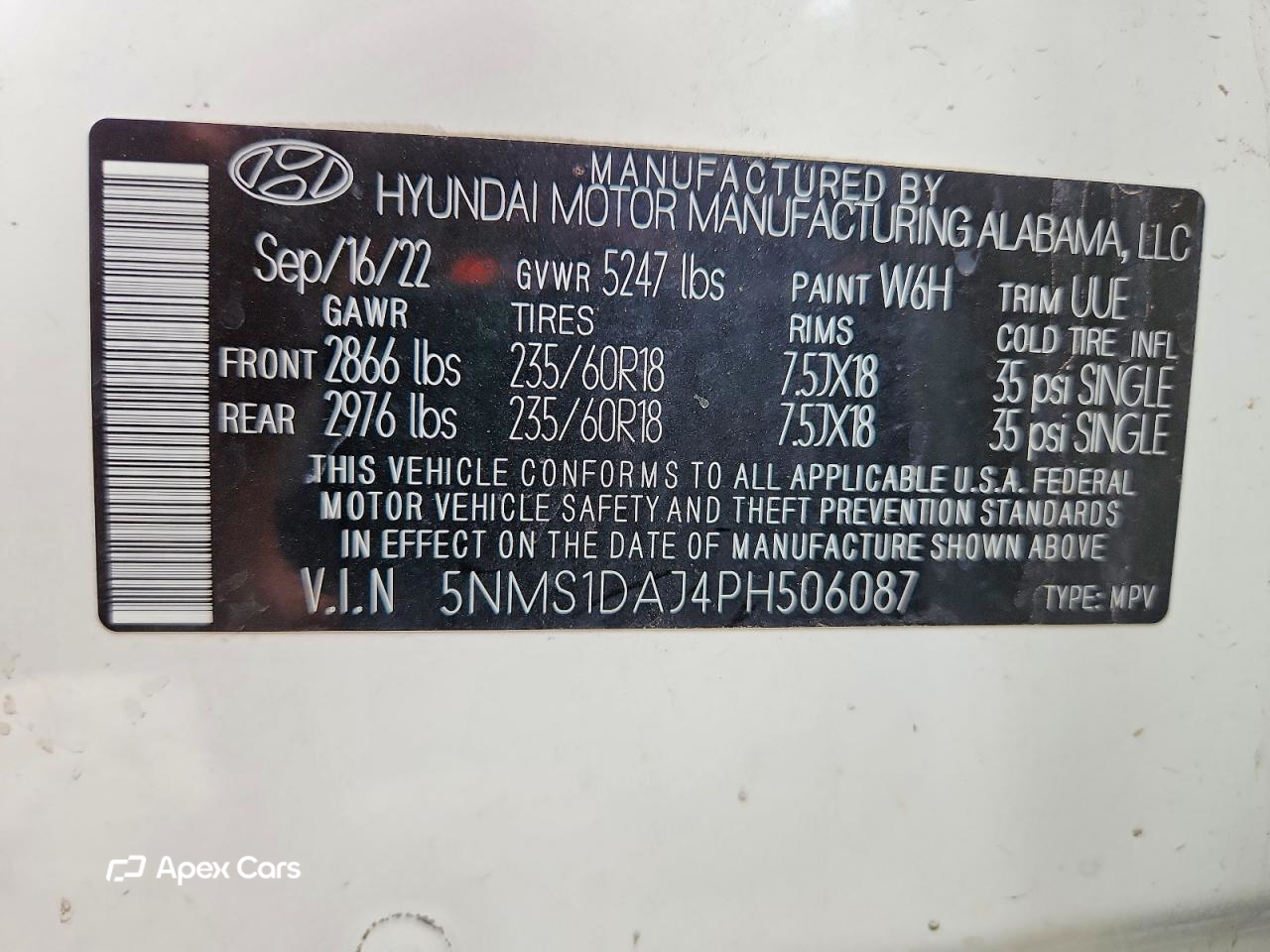Hyundai Santa Fe 2023