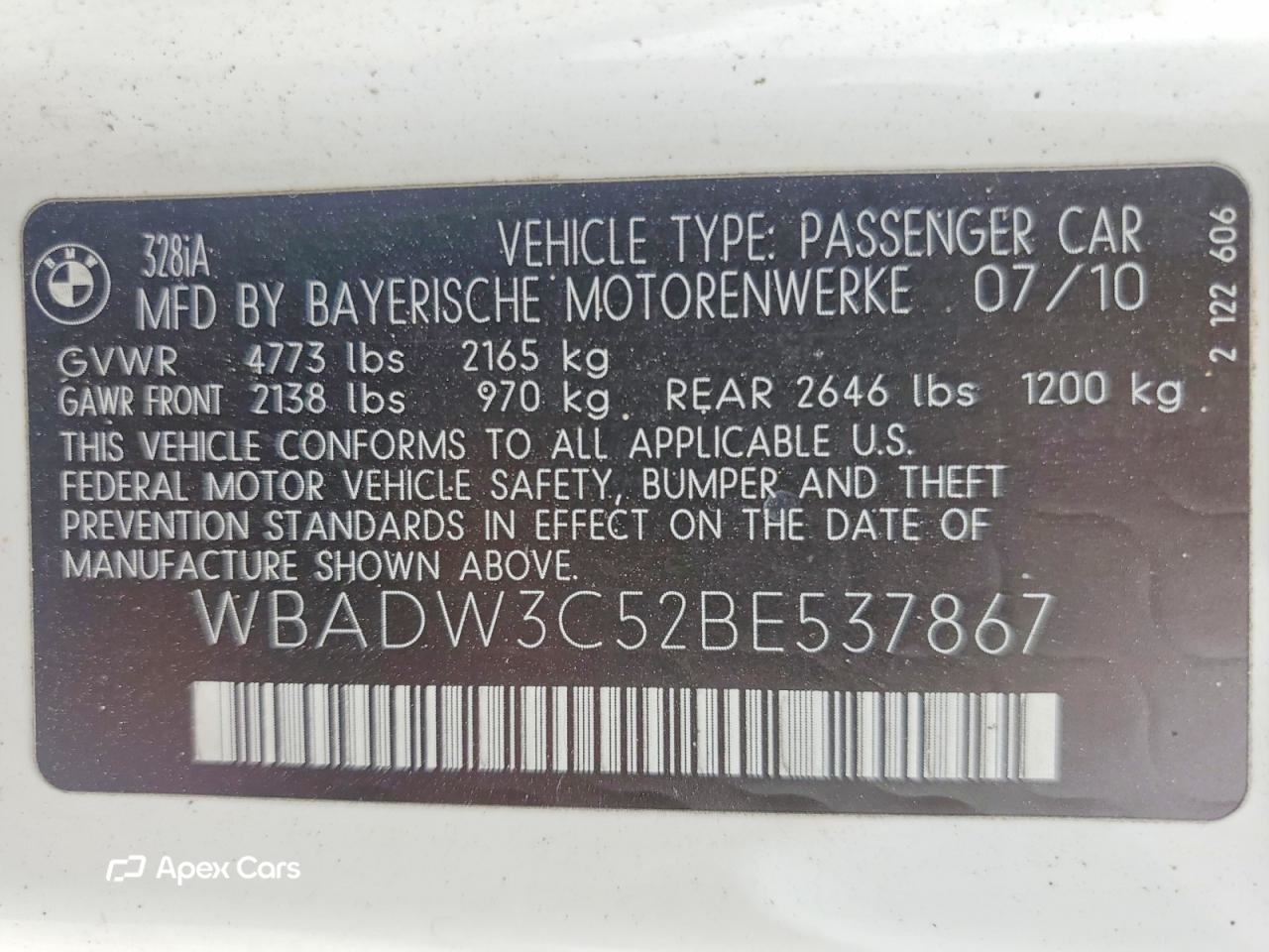 BMW Series 3 2011