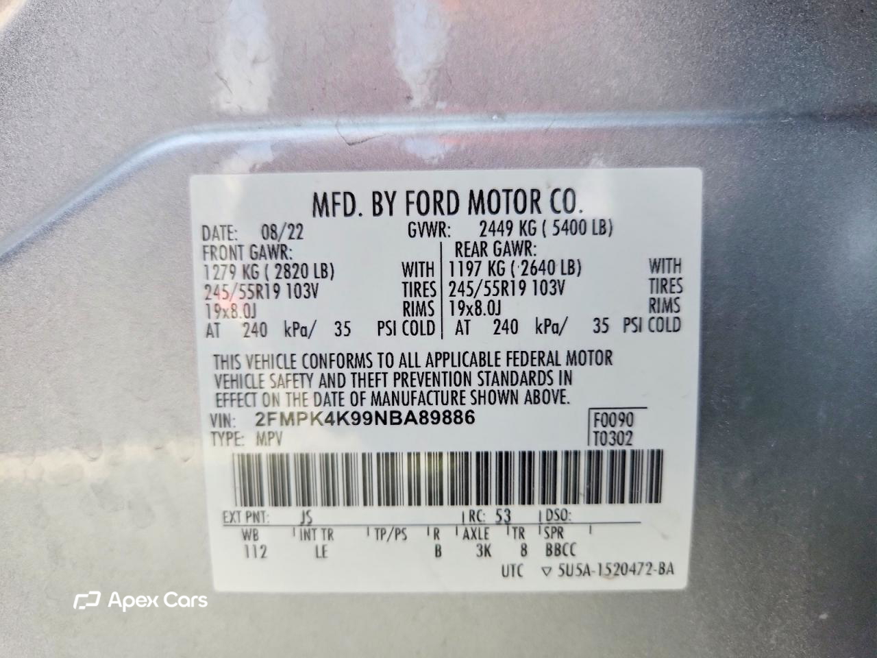 Ford Edge 2022