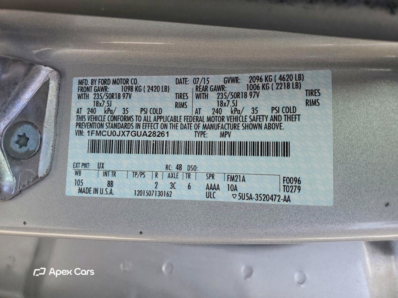 Ford Escape 2016