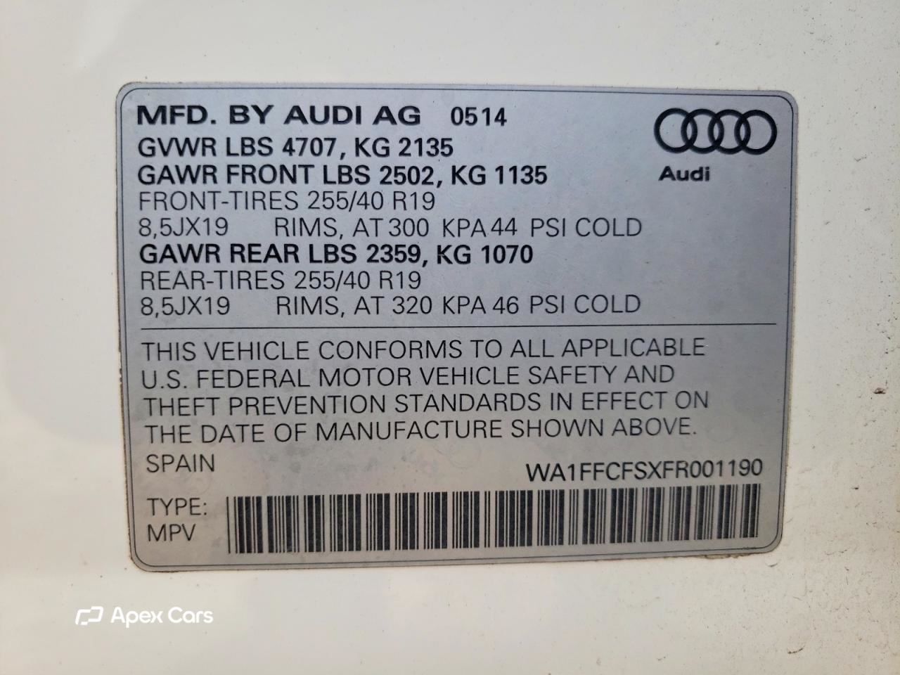 Audi Q3 2015