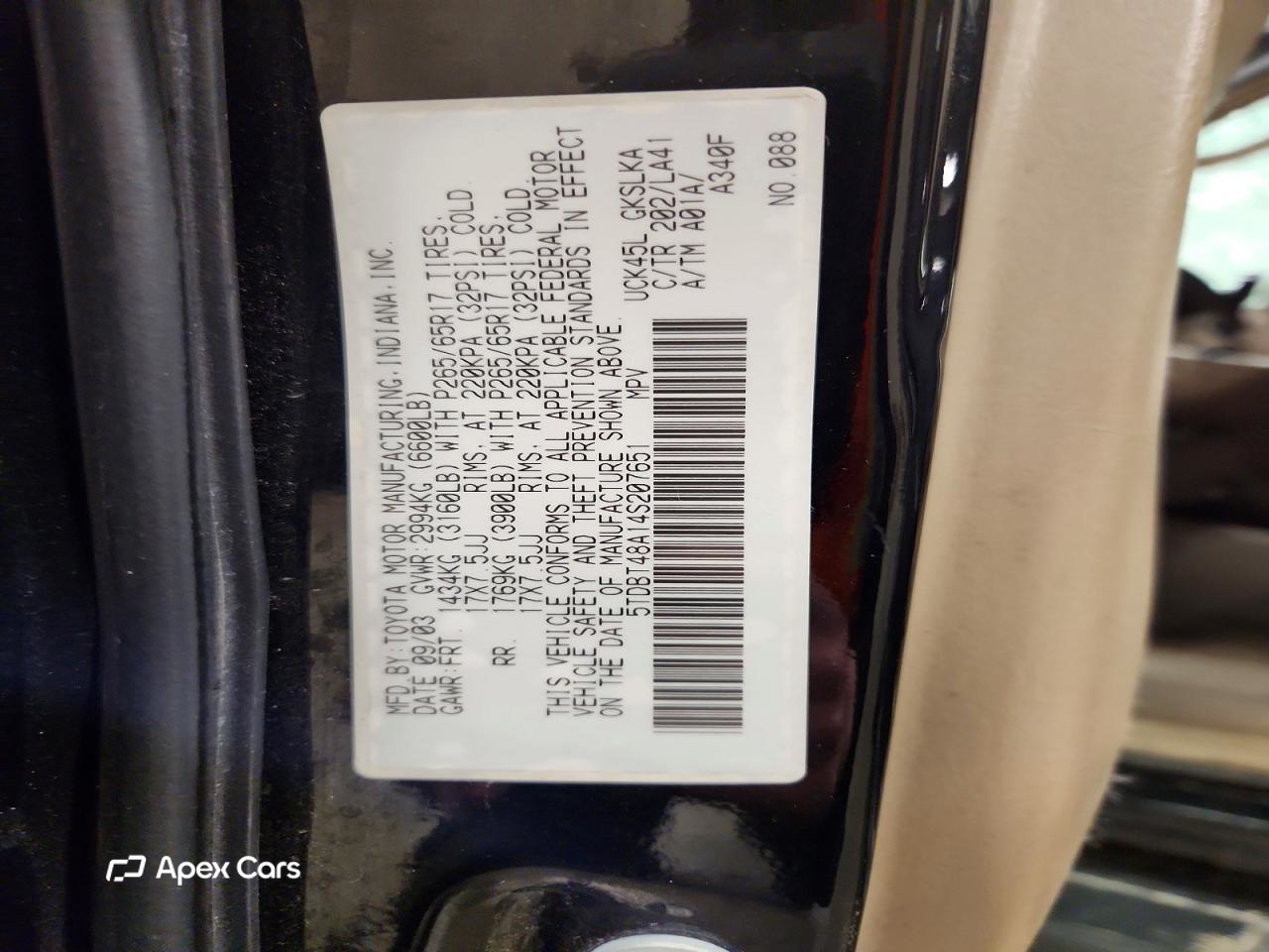 Toyota Sequoia 2004