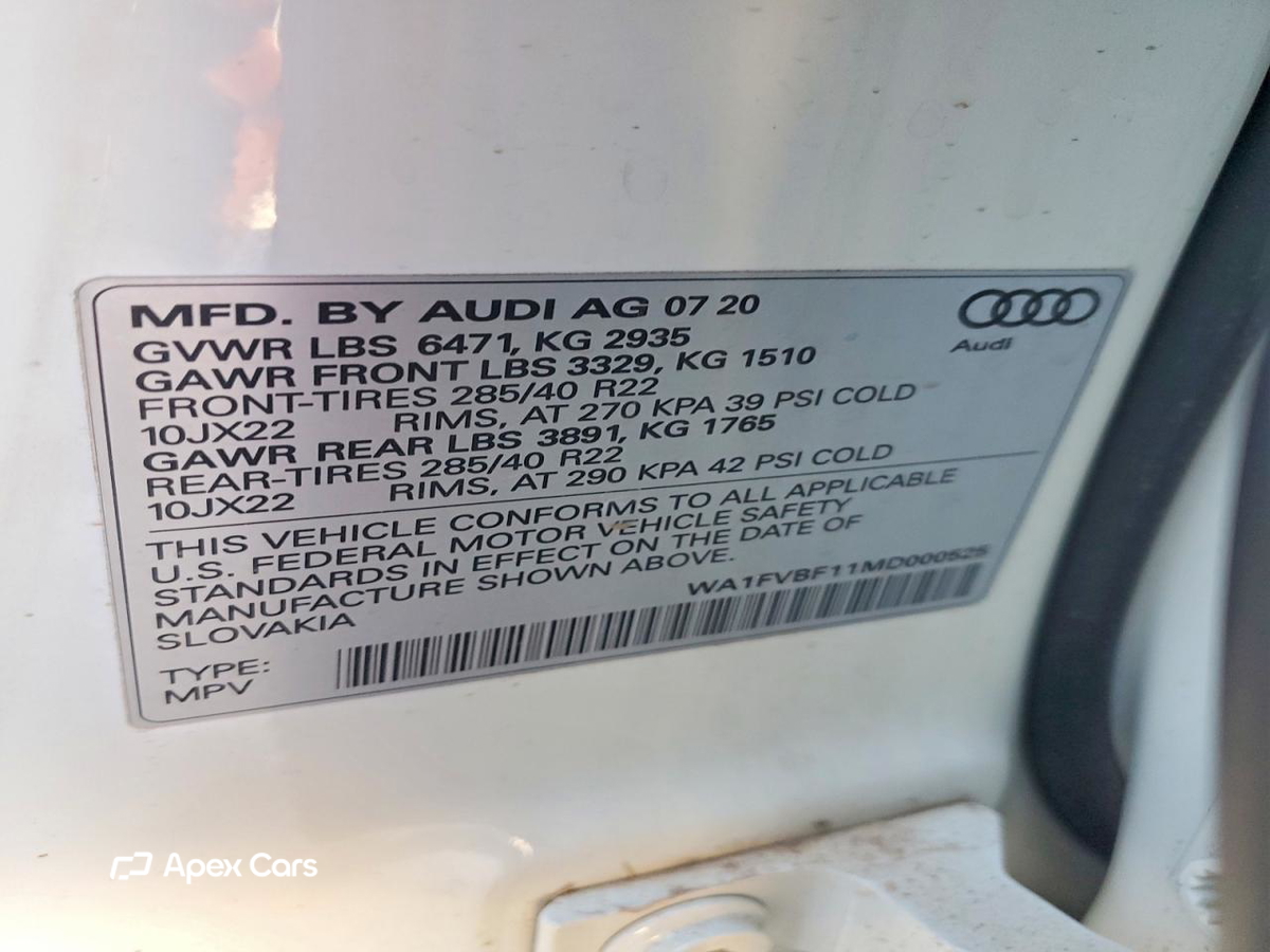 Audi Q8 2021