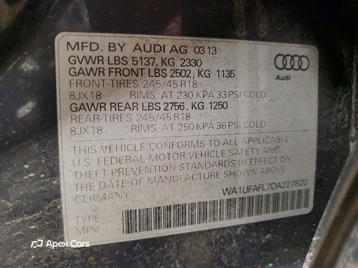 Audi A4 2013