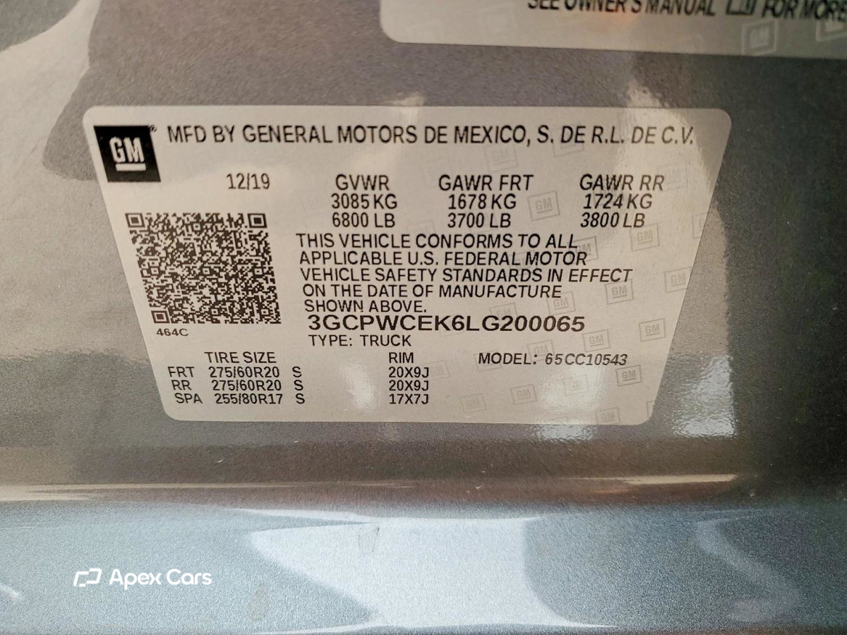 Chevrolet Silverado 2020