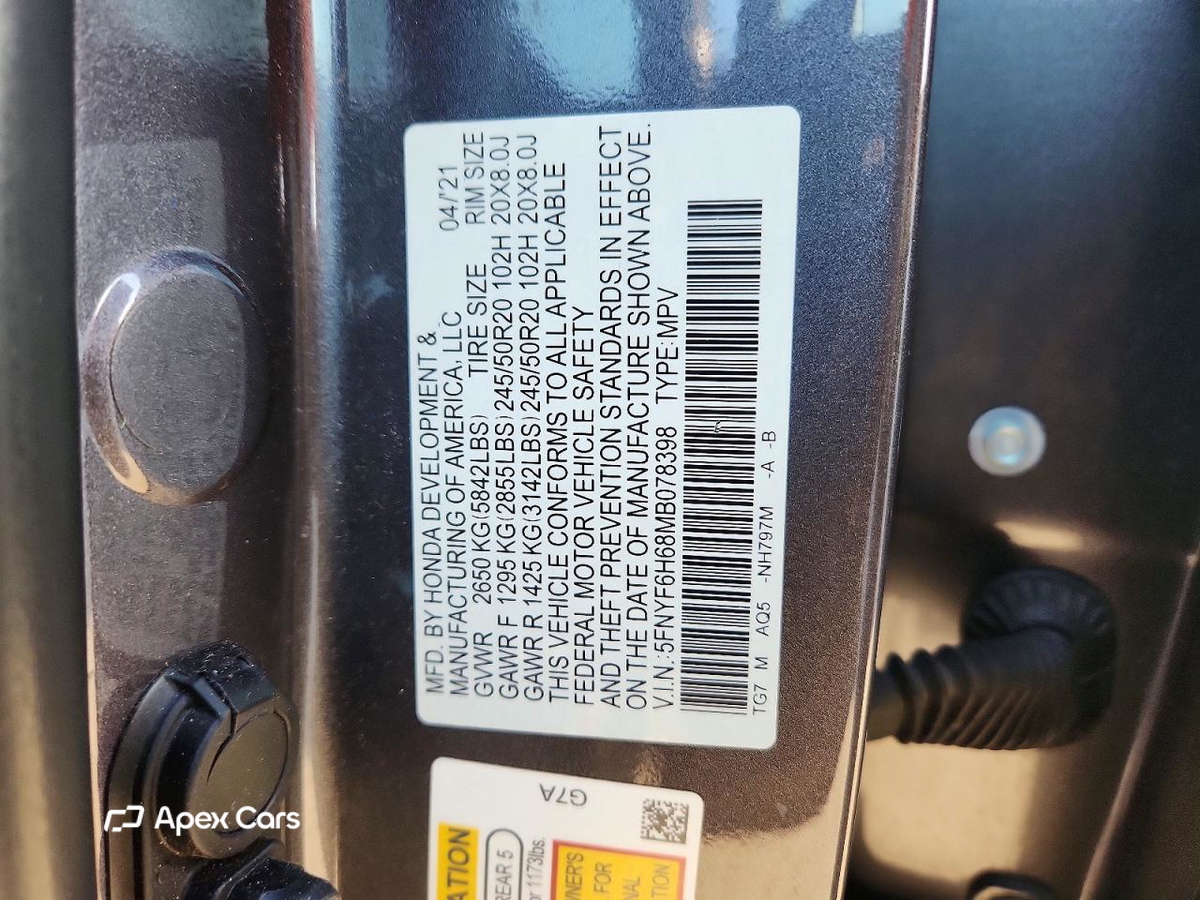 Honda Pilot 2021