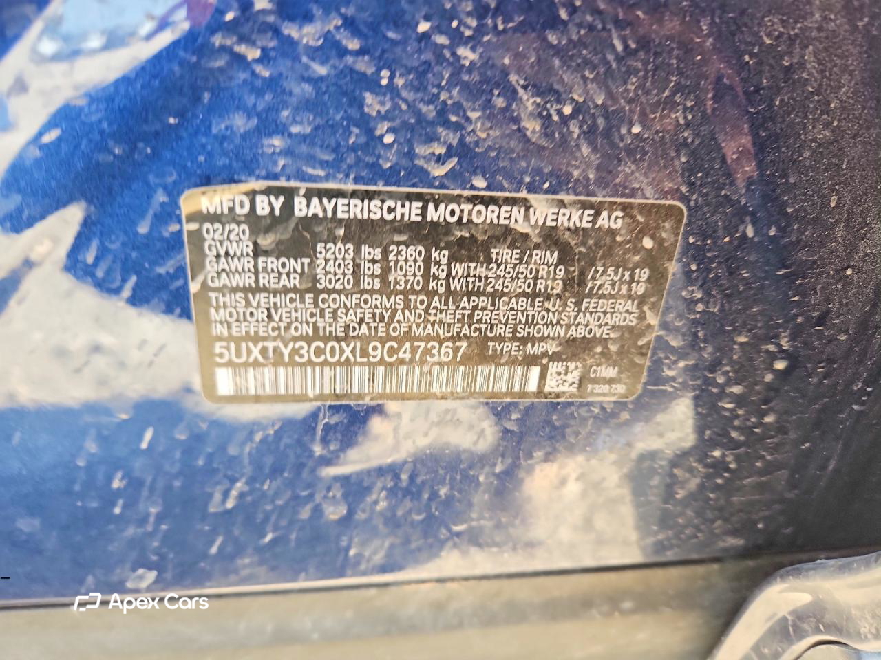 BMW X3 2020