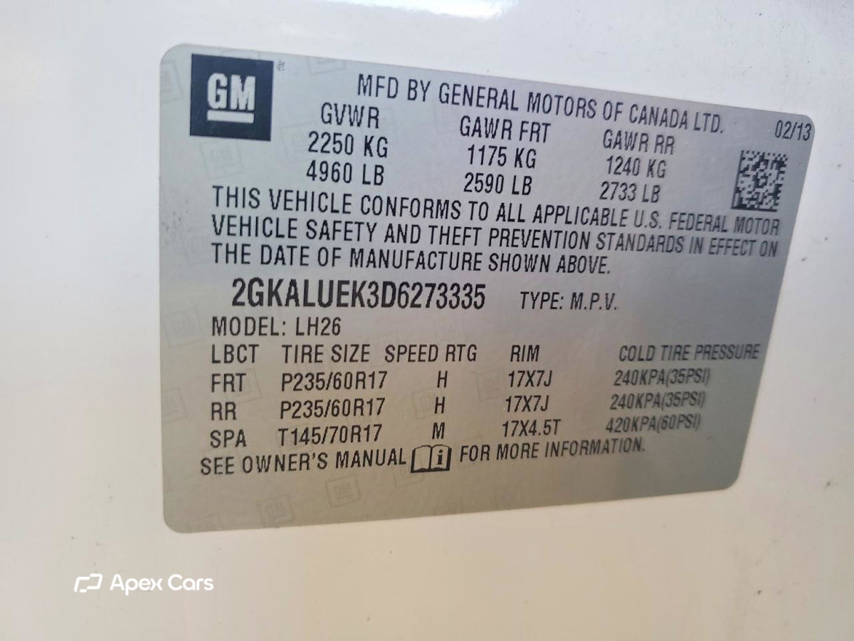 GMC Terrain 2013
