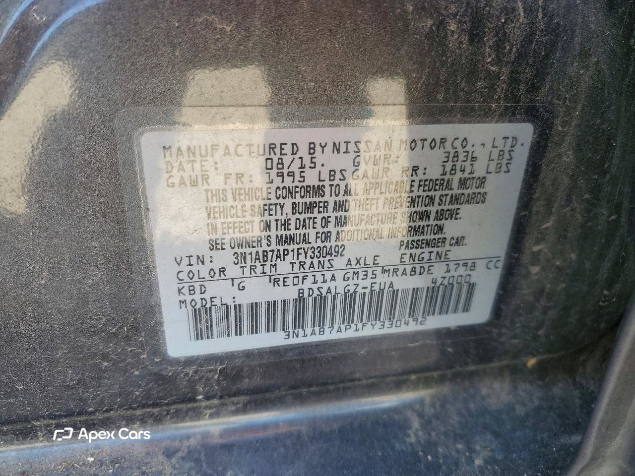 Nissan Sentra 2015
