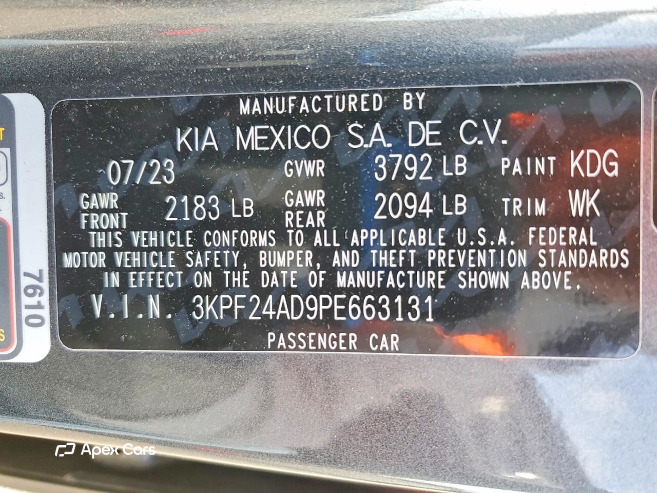 Kia Forte 2023