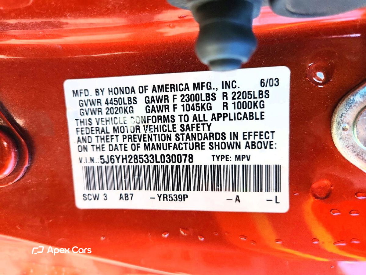 Honda Element 2003
