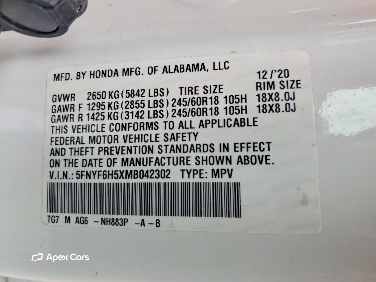 Honda Pilot 2021