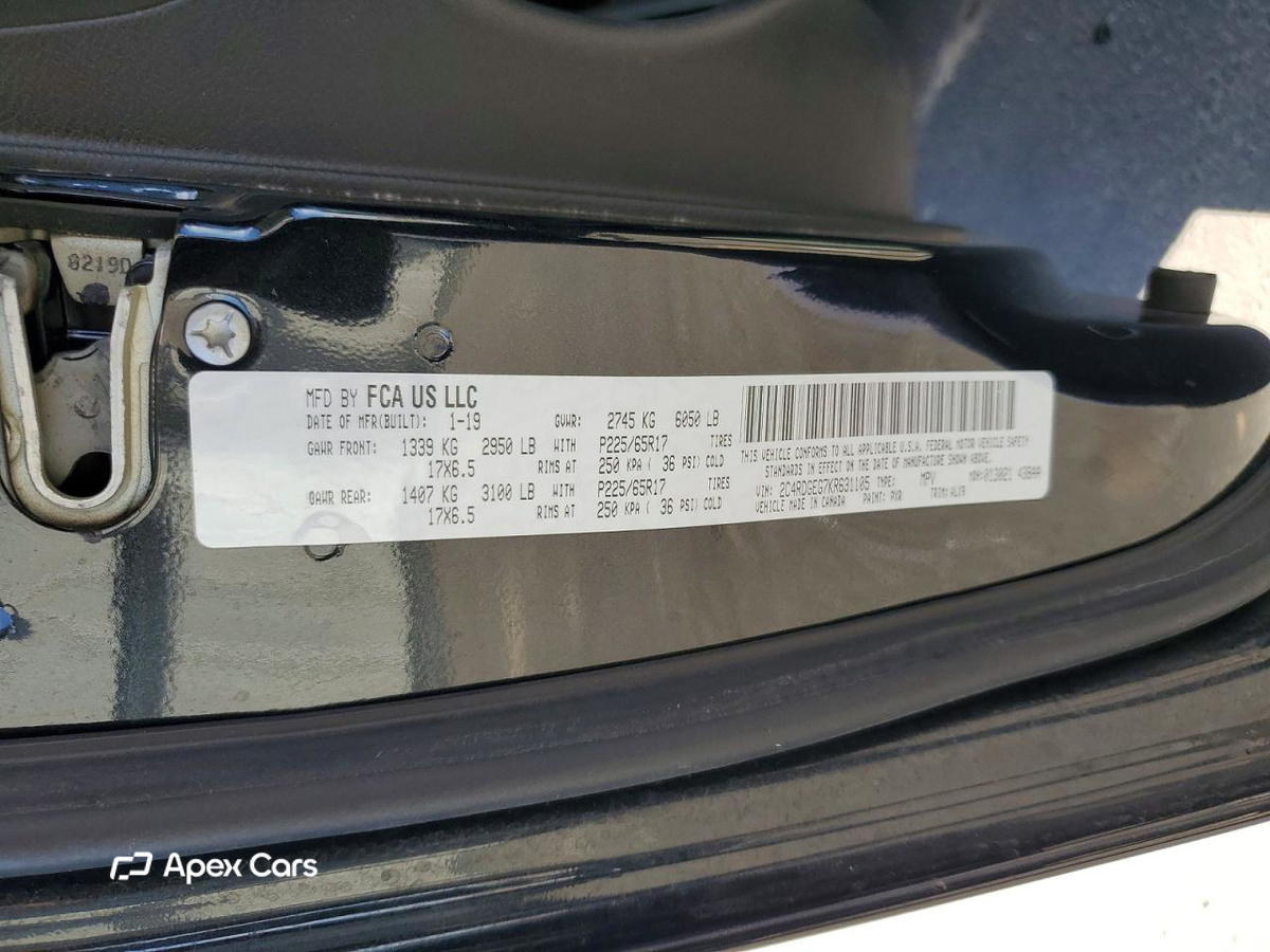 Dodge Caravan 2019