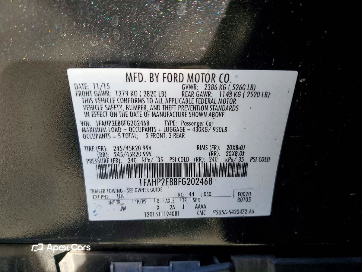 Ford Taurus 2015