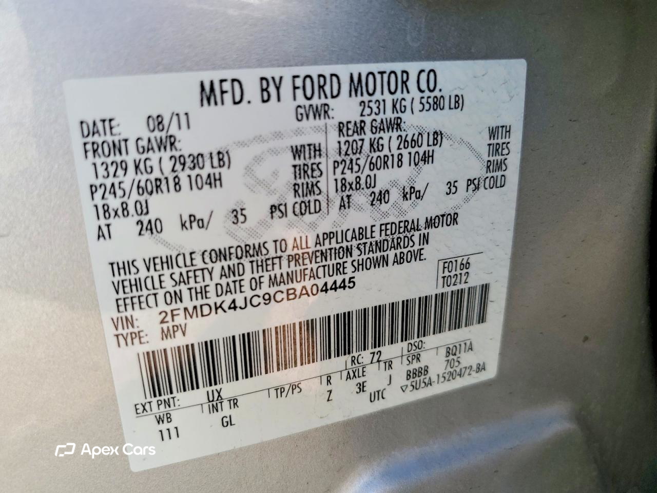 Ford Edge 2012