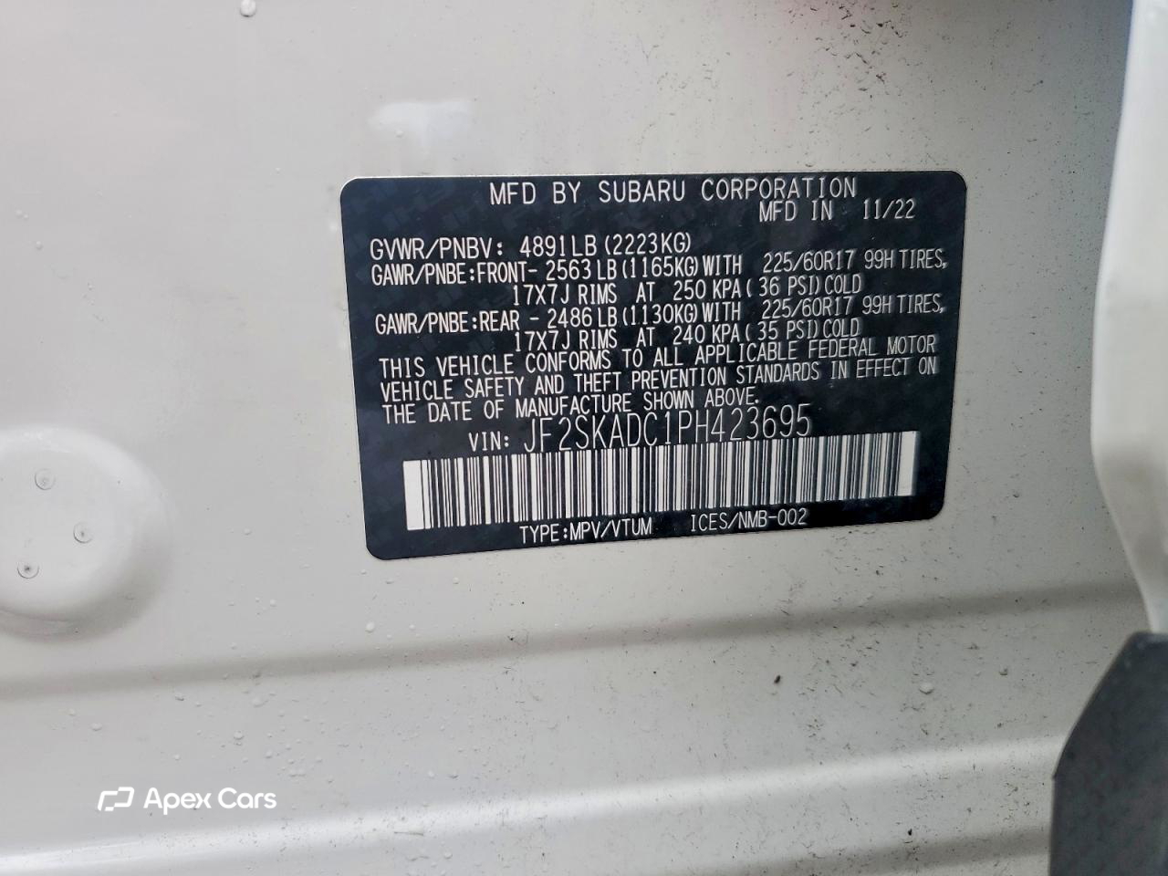 Subaru Forester 2023